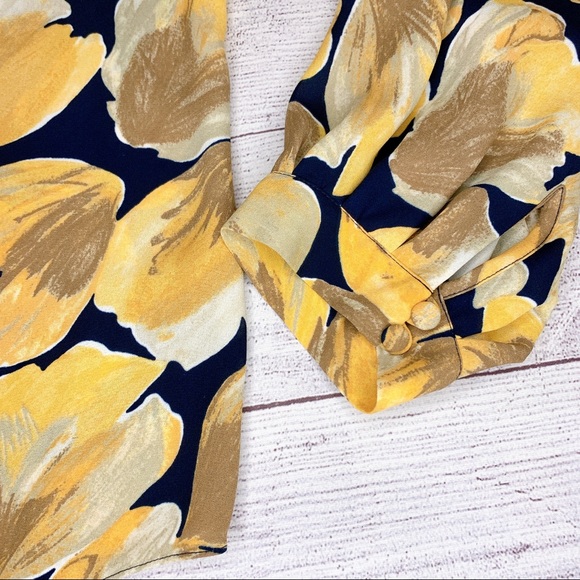 ANTHROPOLOGIE floral print top - Picture 5 of 11